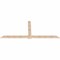 Ekena Millwork Eugene Smooth Timber Gable Bracket, Douglas Fir, 108"W x 45"H x 1 1/2"D x 5 1/2"F, 10/12 Pitch GBW108X45X0206EUG00SDF - alternate 4